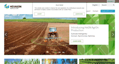 Desktop Screenshot of hexagonagriculture.com